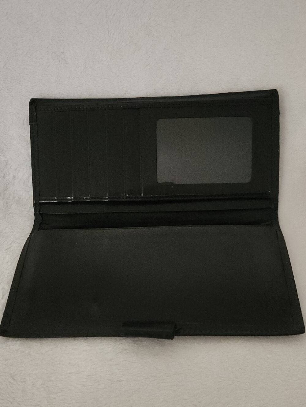 Dooney & Bourke Black Leather Wallet/Checkbook Cover - Picture 3 of 5